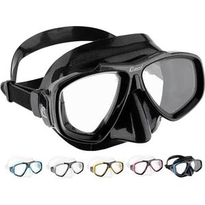 Cressi Focus Mask Geschikt voor elke onderwateractiviteit, compatibel met optionele graduele lenzen van -1,00 tot -8,00 Diopters met intervallen van 0,5 dioptrie.