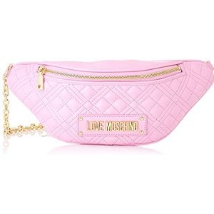Love Moschino Pre Collectie Herfst Winter 2021, Love Moschino, Heuptas voor dames, Pre-collectie Herfst Winter 2021 Dames, Roze, Eén maat