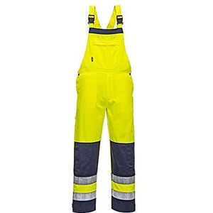 Portwest TX72 Girona Hi-Vis Amerikaanse Overall, Geel/Marine, Grootte XXXL