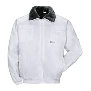 Planam Outdoor winter heren gletscher pilotenjack wit model 0330 maat S