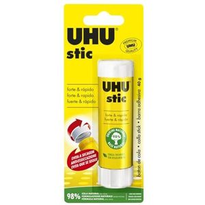 UHU Stic lijmstift zonder oplosmiddel, wit, Stic 40 g