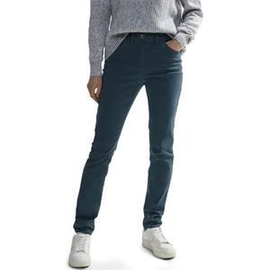 Cecil Skinny damesbroek, Sterk Petrol Blue, 29W / 30L