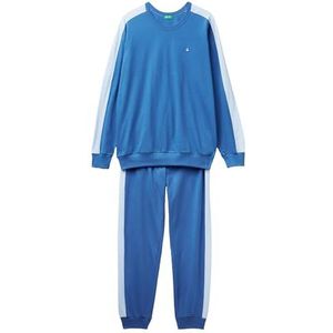 United Colors of Benetton Pig(shirt + broek) 30964P026 Pyjamaset, Bluette 3M6, M heren, bluette 3m6, M