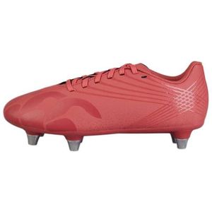 Canterbury Kid's Stampede Groundbreak Team Junior Soft Ground Rugby Boot Mars Stof Oranje Crush Amber Geel, Mars Dust Oranje Crush Amber Geel, 35 EU