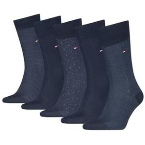 Tommy Hilfiger - Sokken Giftbox - Navy - 5 paar heren sokken