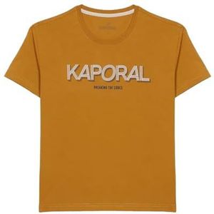 Kaporal Erwan T-shirt voor jongens, Saffron, 8 Jaren