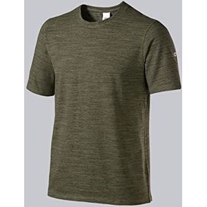 BP 1714-235 T-shirt voor hem en haar, 85% katoen, 12% polyester, 3% elastaan Space Olive, maat S