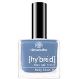 alessandro HYBRID Lak Baby Blue - Babyblauw - In slechts 3 stappen - Perfecte nagels zonder LED - tot 10 dagen houd! 8 ml