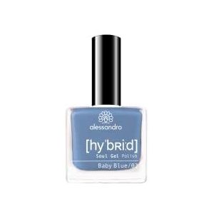 alessandro HYBRID Lak Baby Blue - Babyblauw - In slechts 3 stappen - Perfecte nagels zonder LED - tot 10 dagen houd! 8 ml