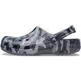 Crocs Unisex's klassieke bedrukte camo klomp, Leisteen Grijs Multi, 42/43 EU