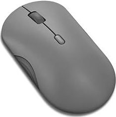 Lenovo 350 - Stille Bluetooth-muis (infrarood optisch, ergonomisch, tweehands, programmeerbare knoppen, dynamisch wiel, 3 dpi-standen, 1 AA-batterij, eenvoudige omschakeling naar 2 apparaten