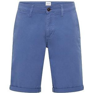 MUSTANG Klassieke chino shorts voor heren, Moonlight Blue 5169, 32