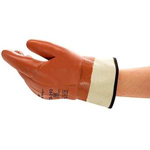 Ansell Winter Monkey Grip 23-193 speciale handschoenen, mechanische bescherming, bruin, 10, 12