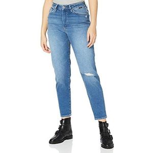 Mavi Stella jeans voor dames, Donker Gebruikt Blauw Denim, 25/29