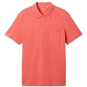 TOM TAILOR Poloshirt voor heren, 26202 - Flamingo Flower, L