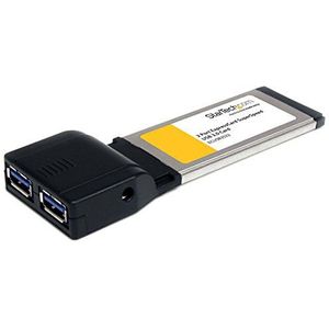 StarTech.com 2 Port ExpressCard SuperSpeed USB 3.0 Adapterkaart met UASP - USB 3.0 Controller - USB 3.0 ExpressCard - 5Gbps (ECUSB3S22)
