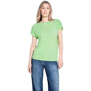 Cecil Wording T-shirt voor dames, Universeel blauw, S