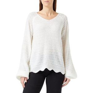 NALLY Gebreide damestrui 19019435-NA02, wolwit, M/L, wolwit, M/L