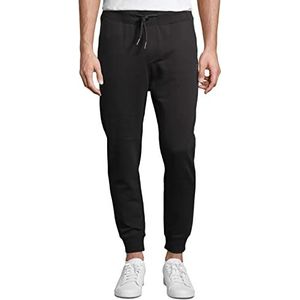 TOM TAILOR Denim Uomini Basic joggingbroek broek 1032021, 29999 - Black, S