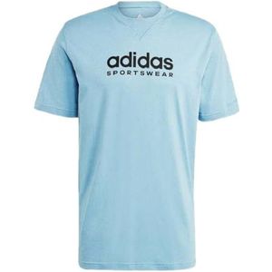 adidas Heren T-Shirt (Short Sleeve) M All Szn G T, Preloved Blue, IC9820, S