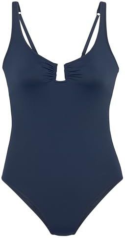s.Oliver Dames badpak in donkerblauw, donkerblauw, 36 / C