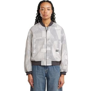 G-STAR Zomerjas voor dames, meerkleurig (Petrol Raw Lines D26004-d386-h066), L