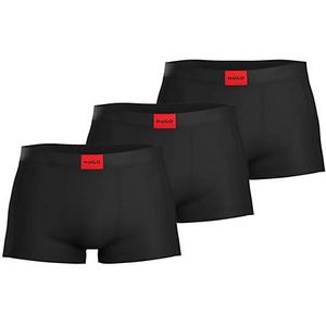 HUGO Boxershorts 'PLANET'  donkergrijs / olijfgroen / zwart / wit