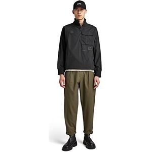 G-STAR Overhemden voor heren met halve ritssluiting, Zwart (Dk Black D21983-a790-6484), L