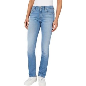 Pepe Jeans Dames Slim Jeans Hw, Blauw (Denim-mi6), 24W / 32L