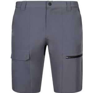 VELILLA 103032S trekkingshorts, stretch, tweekleurig, grijs en zwart, maat 3XL, Grijs en zwart., 3XL Slank