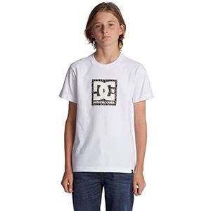 Quiksilver Dc Square Star Fill T-shirt voor kinderen en jongens, verpakking van 1 stuks