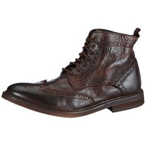 Selected Heren Sel Christoph J Combat Boots, bruin dark burgundy, 44 EU