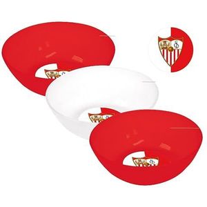 Set met 3 schalen, Sevilla Football Club merk LICENCIAS