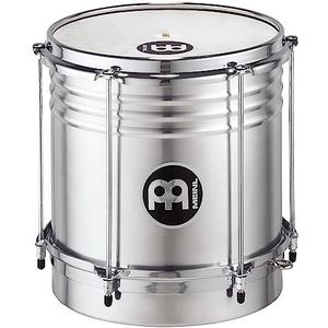 Meinl Percussion QW10 aluminium Cuica, 25,40 cm (10 inch) diameter, zilver