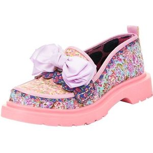 Irregular Choice Dames Loaf You Forever Oxford Flat, roze, 37 EU