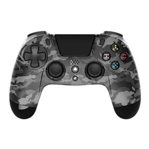 Gioteck - VX4 Premium Bluetooth Wireless Controller Camo Donkergrijs voor PS4 en PC