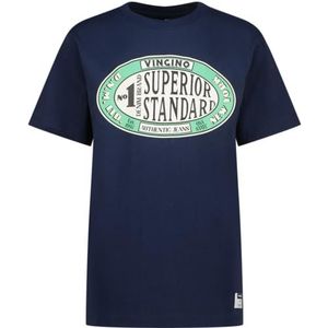 Vingino Boys Hoapy T-shirt Maat 14 van The SO25 Collection, blauw, 14 Jaar