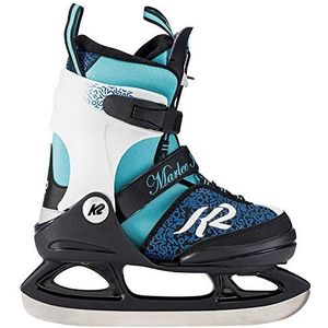 K2 Meisjes Marlee Ice Skates schaatsen, zwart/blauw/lichtblauw, 29-34 EU