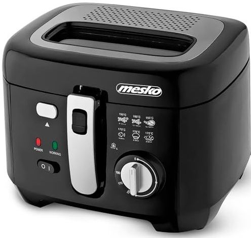 Mesko MS 4908 - Frituurpan / 2.5 liter / Antraciet