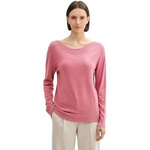 TOM TAILOR Damestrui, 22829 - Wine Rose Melange Inject, XL