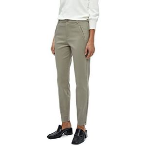 Minus Daya Mid Waisted 7/8 Pant | Grijze Broek Dames | Lentebroek voor Dames UK | Maat 16