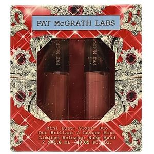 Mini Lust Gloss Duo Limited - Nude Mood by Pat Mcgrath Labs for Women - 2 Pc 0.035oz Mini Lust Gloss - Nude Venus, 0.035oz Mini Lust Gloss - 6 Flesh