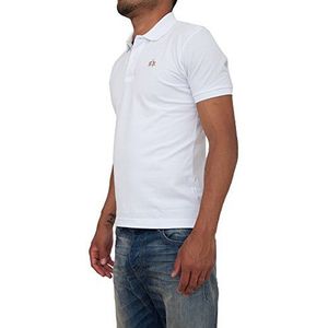 La Martina - Men's slim-fit Polo Shirt, Optic White, Man, XL