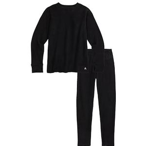 Burton Heavyweight Fleece thermische kledingset, True Black, L, uniseks, Zwart, L