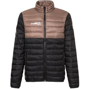 Rock Experience REMJ08832-C955 Fortune Padded Man Jacket 0208 CAVIAR+0274 DEEP TAUPE L