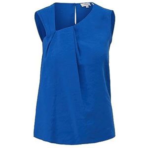 s.Oliver Dames blouses top, blauw, 36