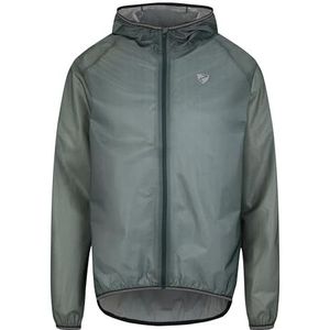 Ziener NATIUS regenjas voor heren, fiets, mountainbike, outdoor, waterdicht, ademend, super licht, donker jungle, 46