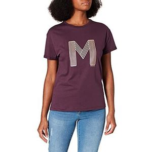 Mexx T-shirt voor dames, dark purple, XXL