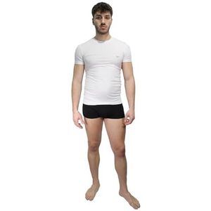 Emporio Armani Underwear Heren Soft Modal T-shirt, Wit, XL, wit, XL
