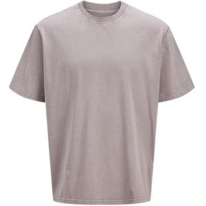 Jack & Jones Jcointerlude Wash Tee Ss Crew Neck, Purple Dove, XS